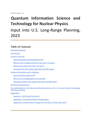 Quantum Information Science and Technology for Nuclear Physics. Input into U.S. Long-Range Planning, 2023